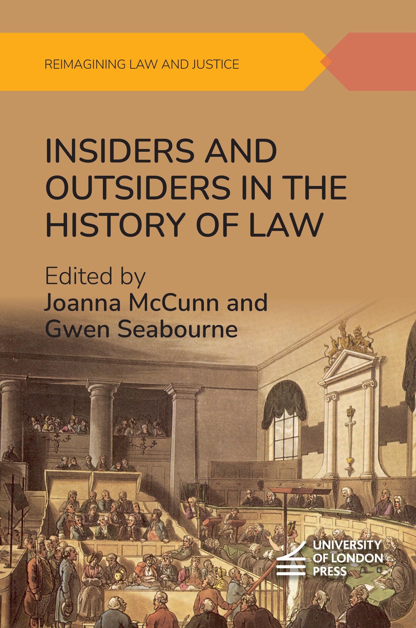 Cover image for Insiders and Outsiders in the History of Law ISBN 9781911507864